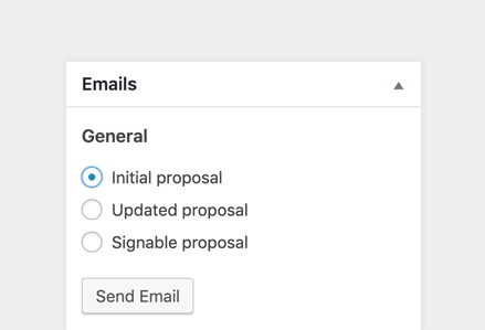 Flexible email options
